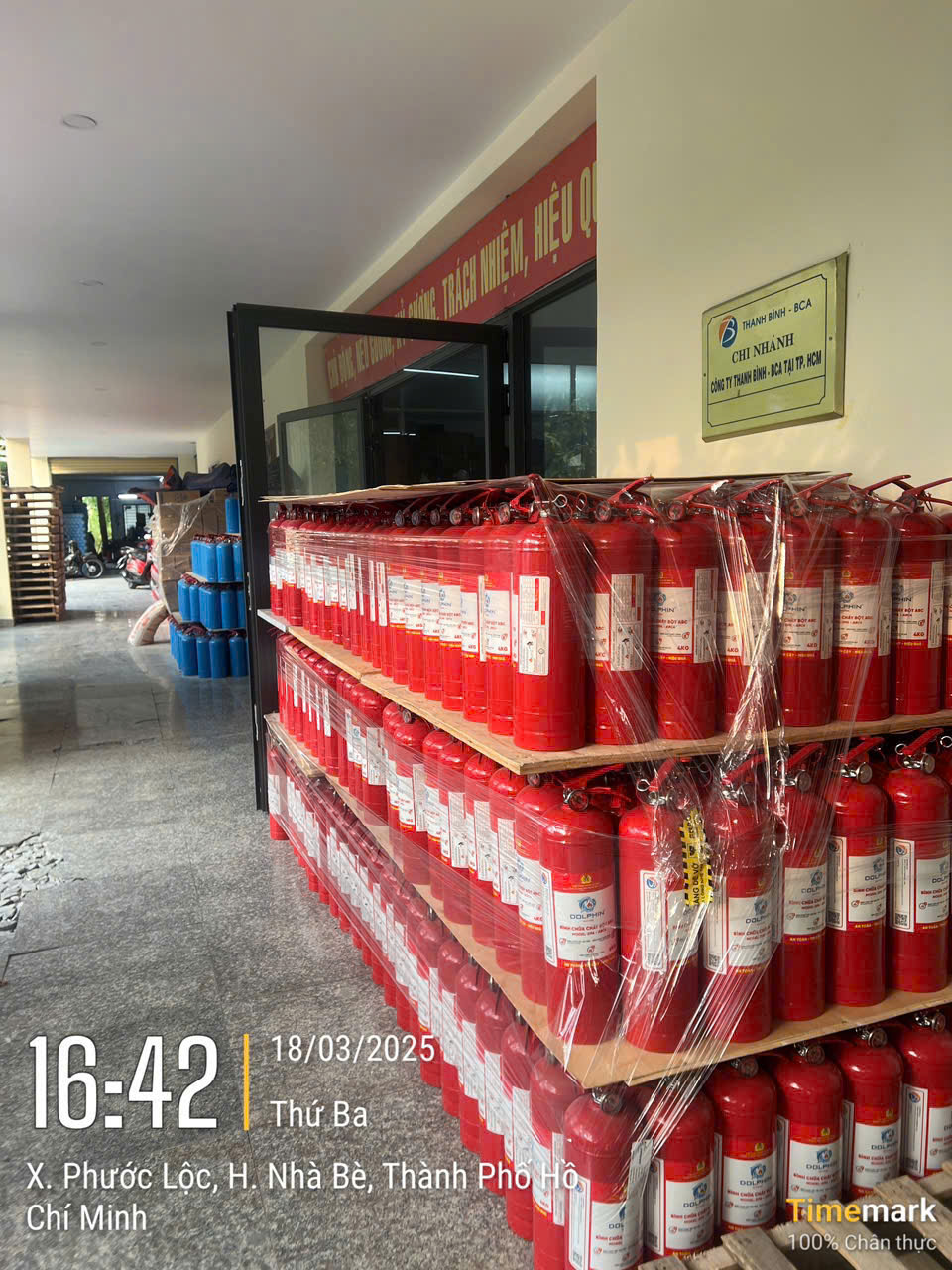 Bình cầu chữa cháy tự động DPA-ABCC6 bột 6kg